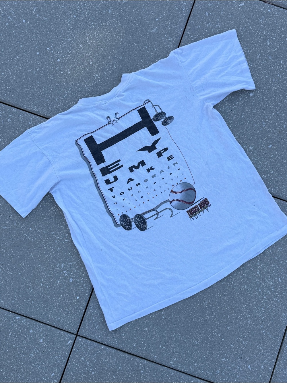 Vintage 90s Baseball Ump Comedy Tee Shirt